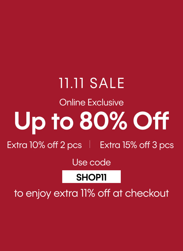 Calvin Klein 11.11 Sale Online Exclusive Up to 80% Off
